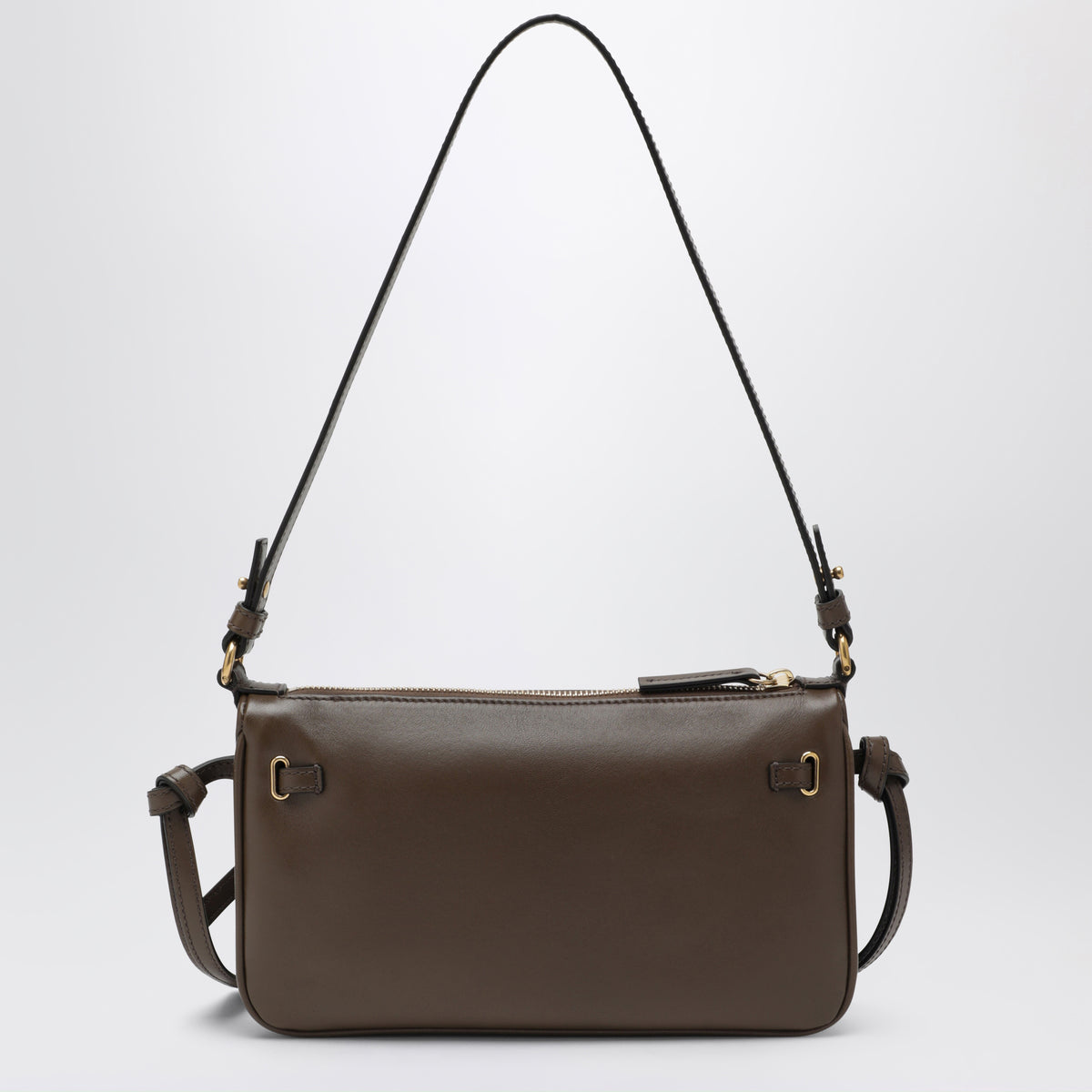 Mini Paddington Sling brown nappa clutch bag