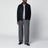 Navy wool zip-up jacket