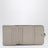Alphabet small trifold wallet in light grey