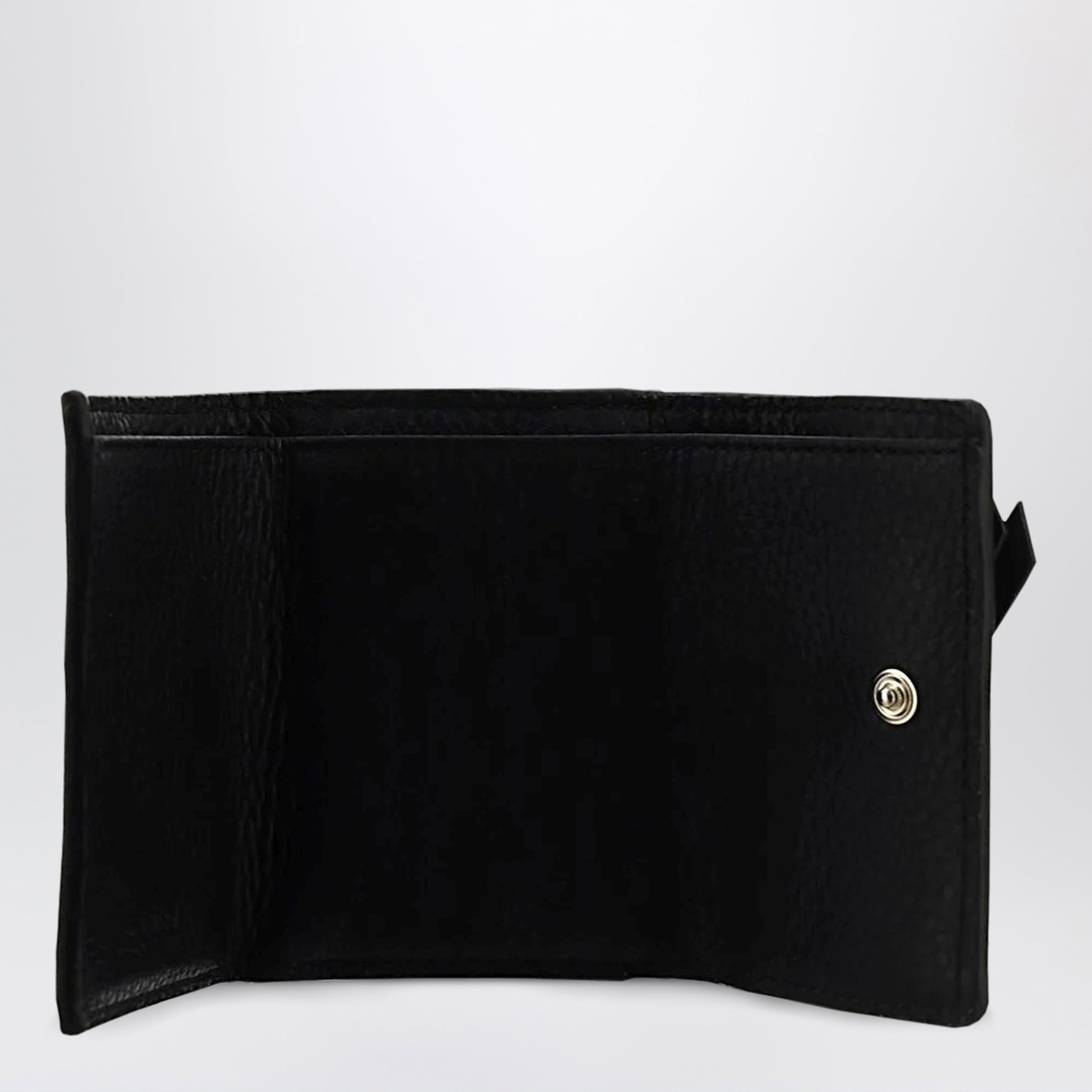 Mini Alphabet trifold wallet black