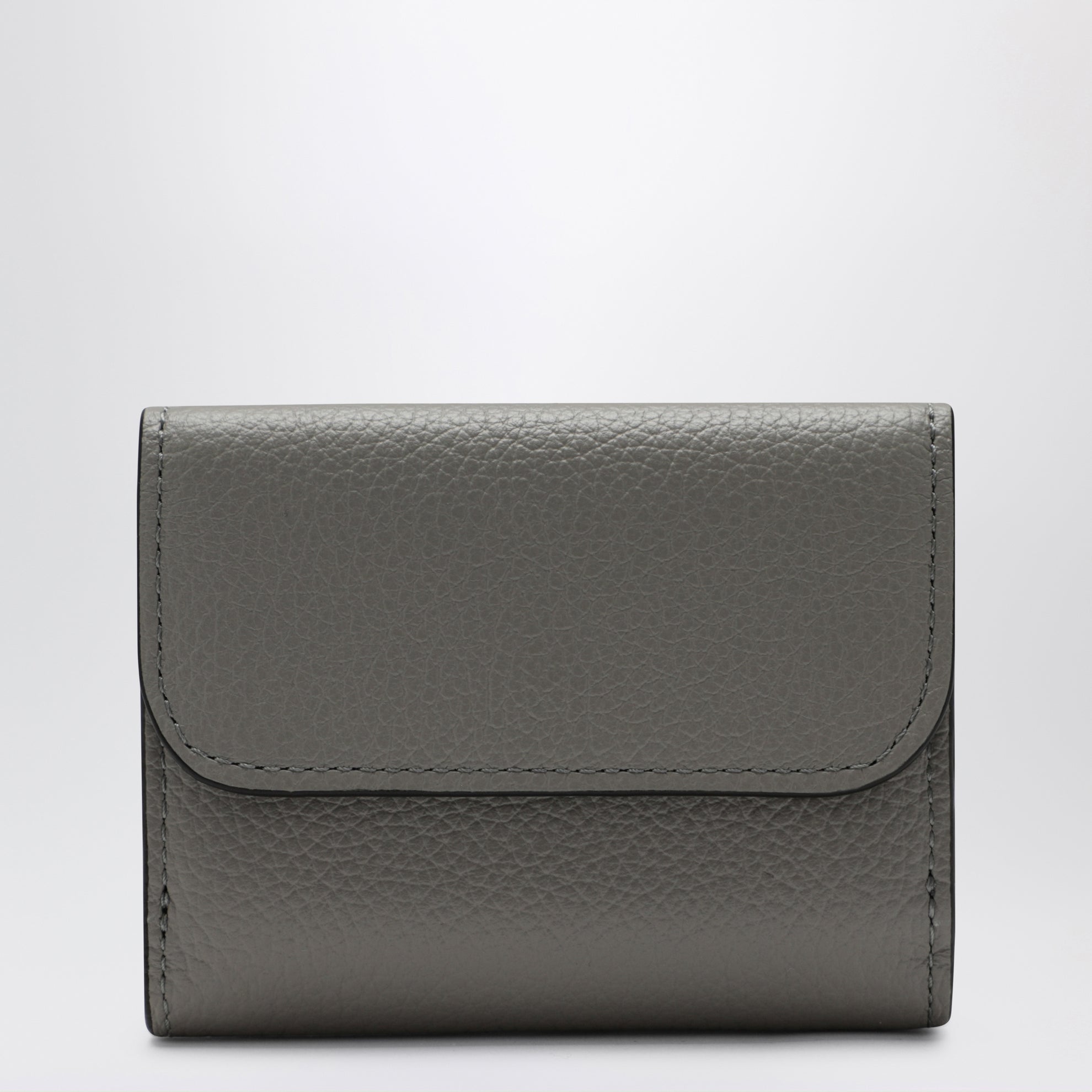 Grey Alphabet Mini Trifold Wallet