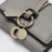 Grey Alphabet Mini Trifold Wallet