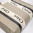 Sac Woody taille moyenne en toile beige