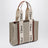 Sac moyen Woody en toile beige