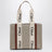 Sac moyen Woody en toile beige