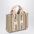 Sac petit Woody en toile beige