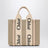 Sac petit Woody en toile beige