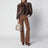 Borsa piccola Woody in tela beige