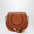 Borsa saddle piccola Marcie cuoio