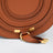 Borsa saddle piccola Marcie cuoio
