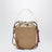 Kleine Bucket Bag Woody aus Raffia-Bast