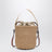 Kleine Bucket Bag Woody aus Raffia-Bast