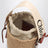 Kleine Bucket Bag Woody aus Raffia-Bast