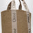 Sac cabas Woody grand en fibres naturelles beige