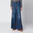 Jeans a zampa blu notte effetto slavato