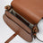 Saddle Marcie bag in light brown grained leather