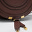 Borsa Saddle Marcie in pelle granata marrone
