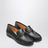 Mocassins noirs en cuir