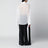 Camicia Verlin in chiffon trasparente bianca