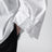 Tila wide-sleeve organic cotton shirt in white