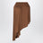 Jupe Sculptural en jersey couleur toffee