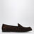 Leopard-print suede loafers