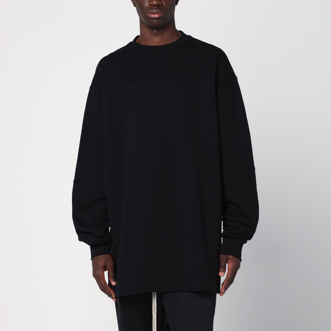 Champion x Rick Owens Black Tommy T sweatshirt | TheDoubleF
