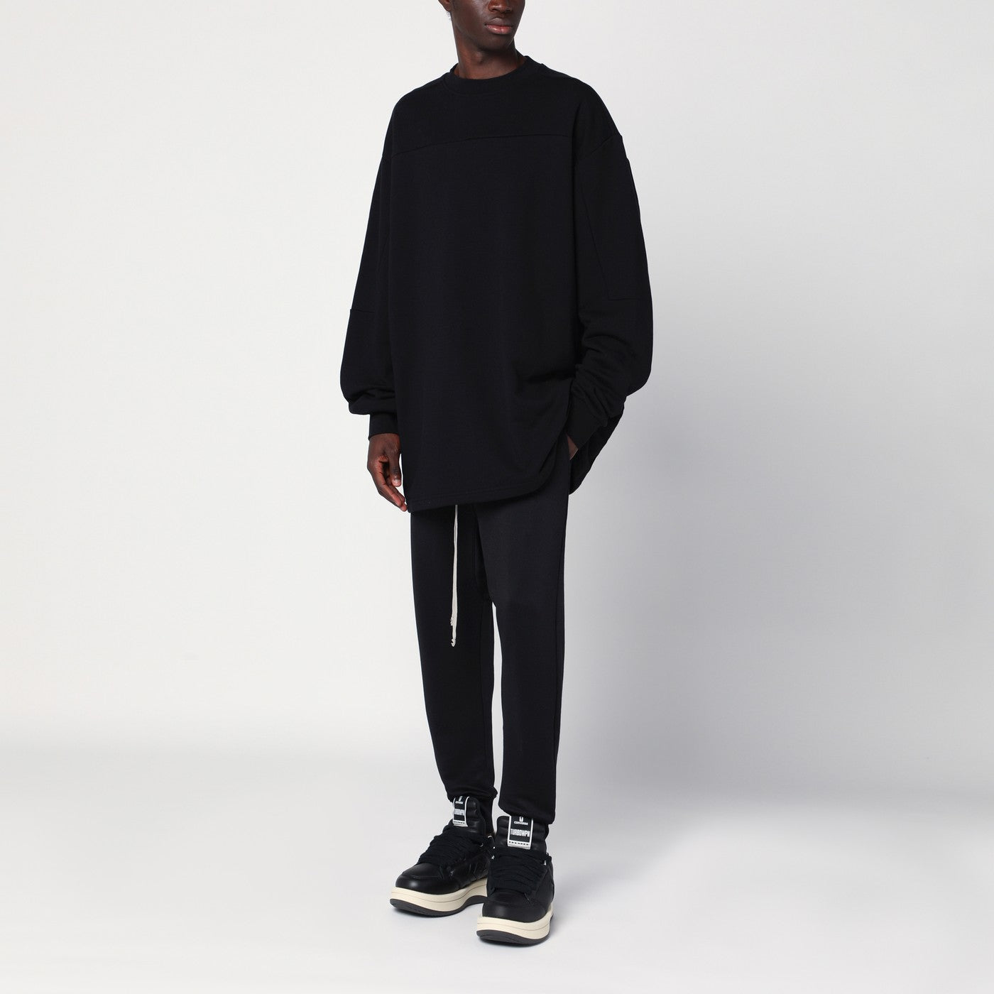 Black Tommy T sweatshirt