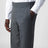 Pantalon gris à motif Prince-de-Galles