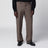 Pantalone color taupe in misto lana