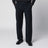 Pantalone blu in misto lana