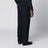 Pantalone blu in misto lana