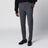 Pantaloni Dieci grigio antracite in misto lana