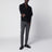 Pantaloni Dieci grigio antracite in misto lana