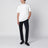 Pantaloni Dieci blu in misto lana