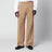 Pantaloni color corda in cotone e lana