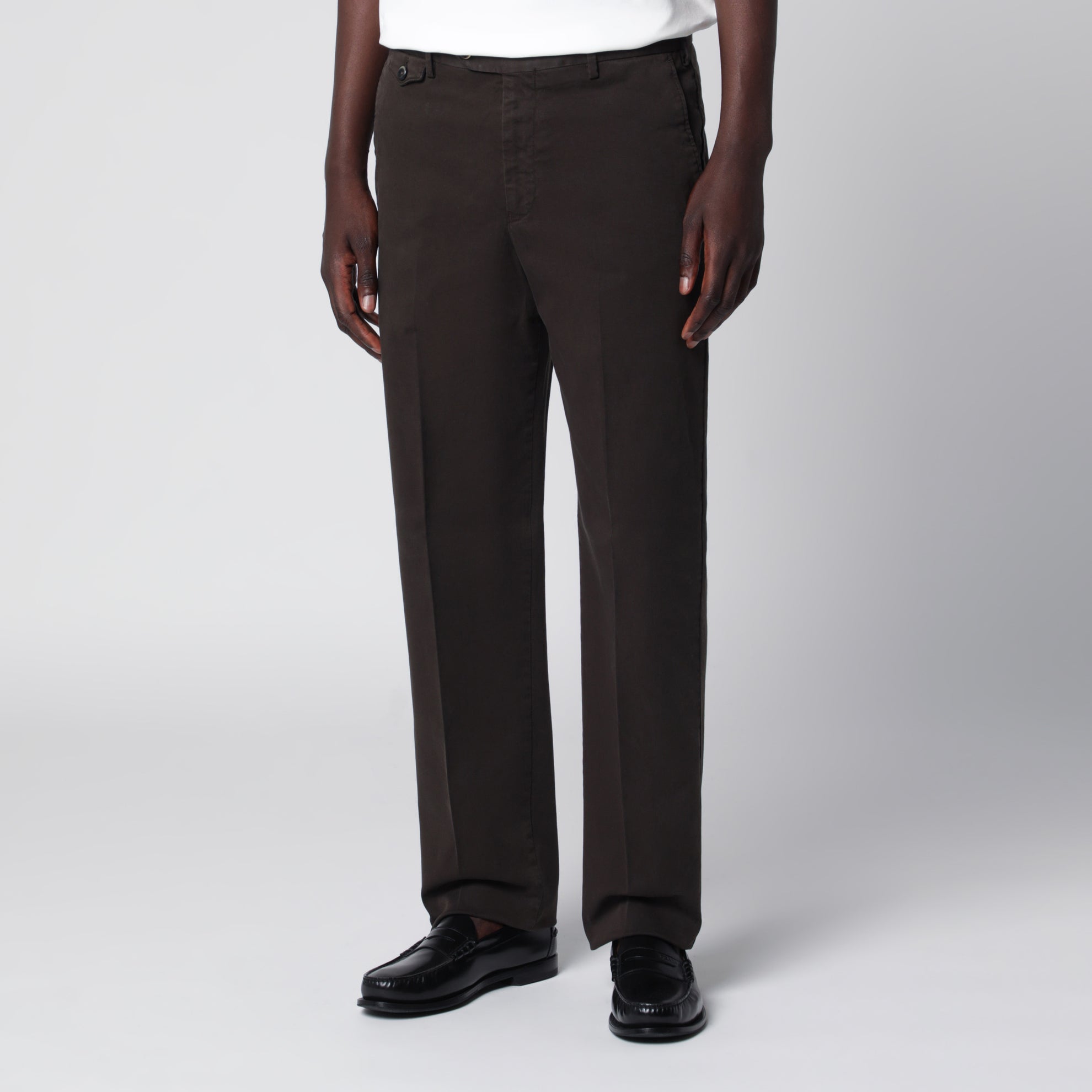 Pantalone testa di moro in cotone