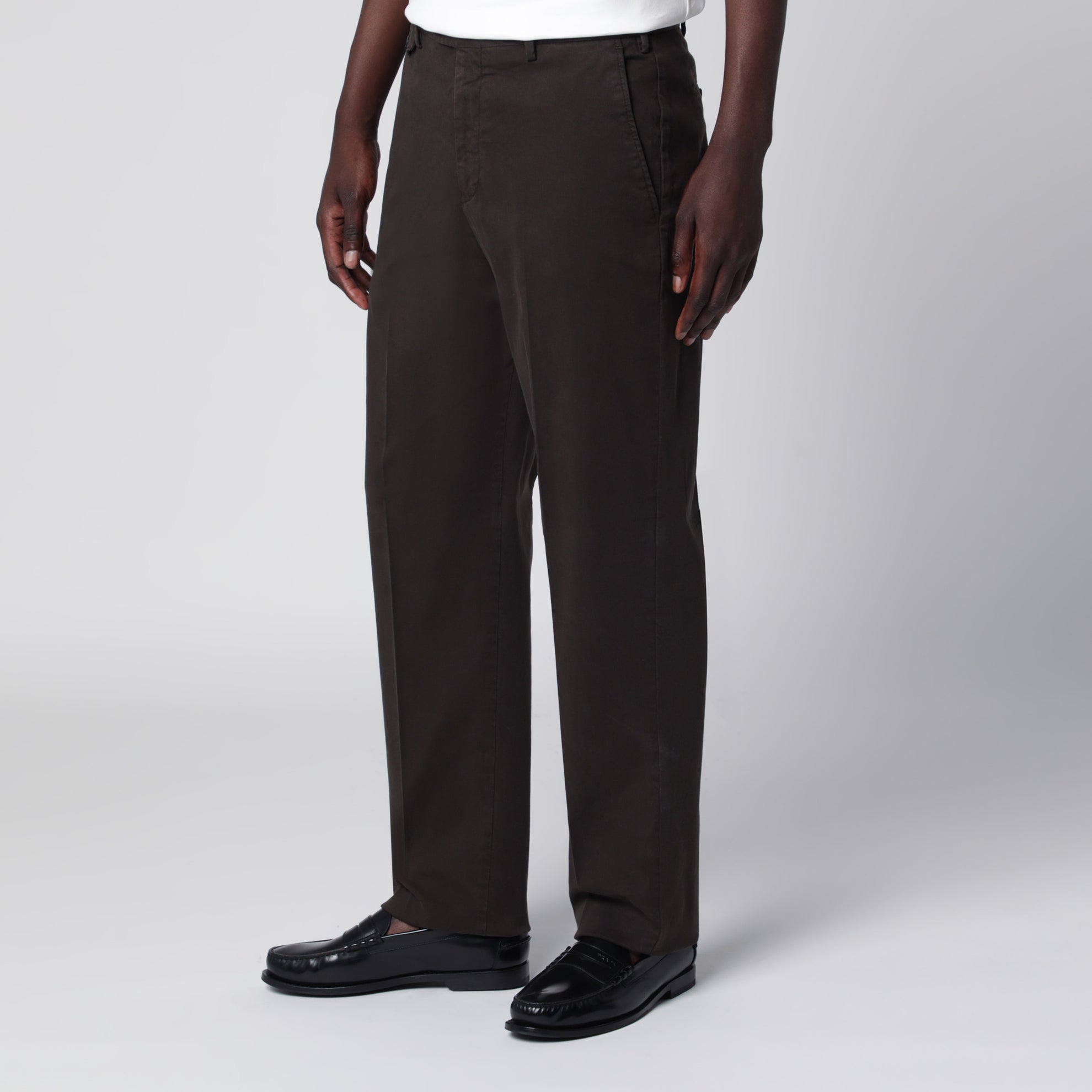 Pantalone testa di moro in cotone