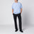 Pantalone blu navy in cotone