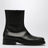 Stivaletto nero in pelle