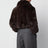 Hope brown faux fur jacket