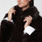 Hope brown faux fur jacket
