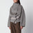 Manteau court Onelle beige en mélange de laine