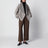 Manteau court Onelle beige en mélange de laine