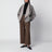 Manteau court Onelle beige en mélange de laine