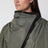 Veste réversible marron/vert olive