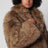 Brown Belle faux fur coat
