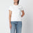 Weißes Baumwoll-T-Shirt