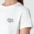 Weißes Baumwoll-T-Shirt