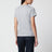 T-shirt grigio mélange in cotone
